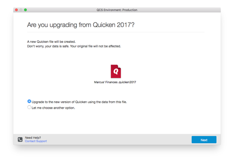 error 409 in quicken for mac 2015
